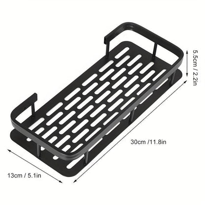 No-Drill Bathroom Shelves, Shower Organizer for Shampoo & Soap