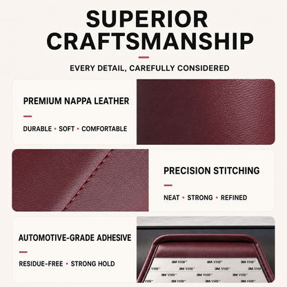 Premium Leather Car Door Organizer
