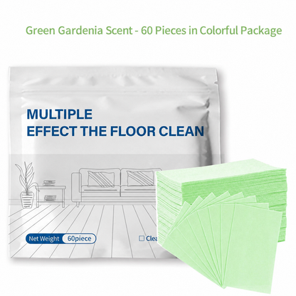 60-Pieces Multi-Effect Floor Cleaning Sheets