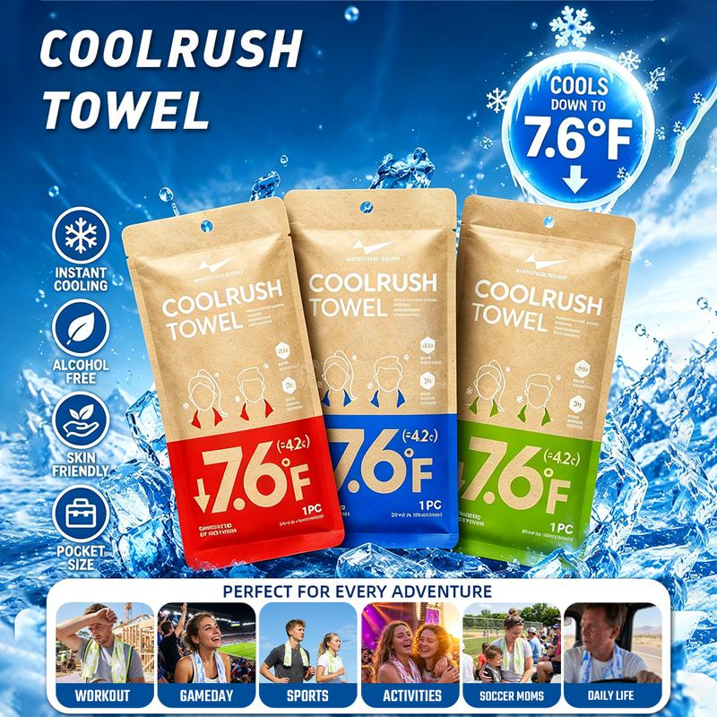 3-Second Reusable Cooling Towel