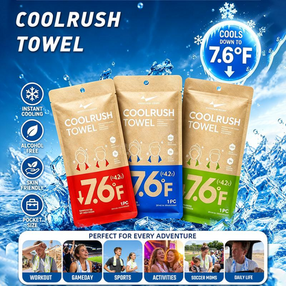 3-Second Reusable Cooling Towel