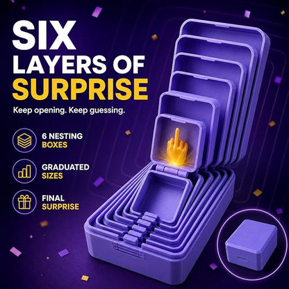 Six-Layer Nesting Surprise Gift Box