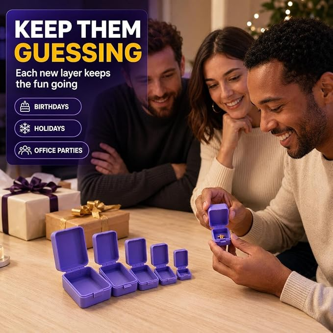 Six-Layer Nesting Surprise Gift Box