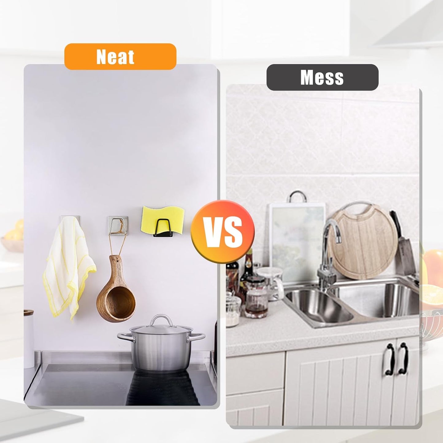 Adhesive Sponge Holder for Kitchen Sink