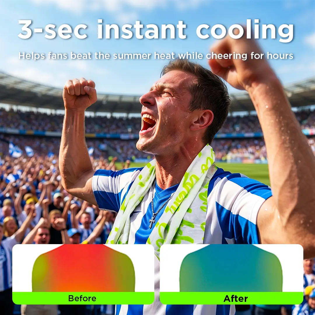 3-Second Reusable Cooling Towel