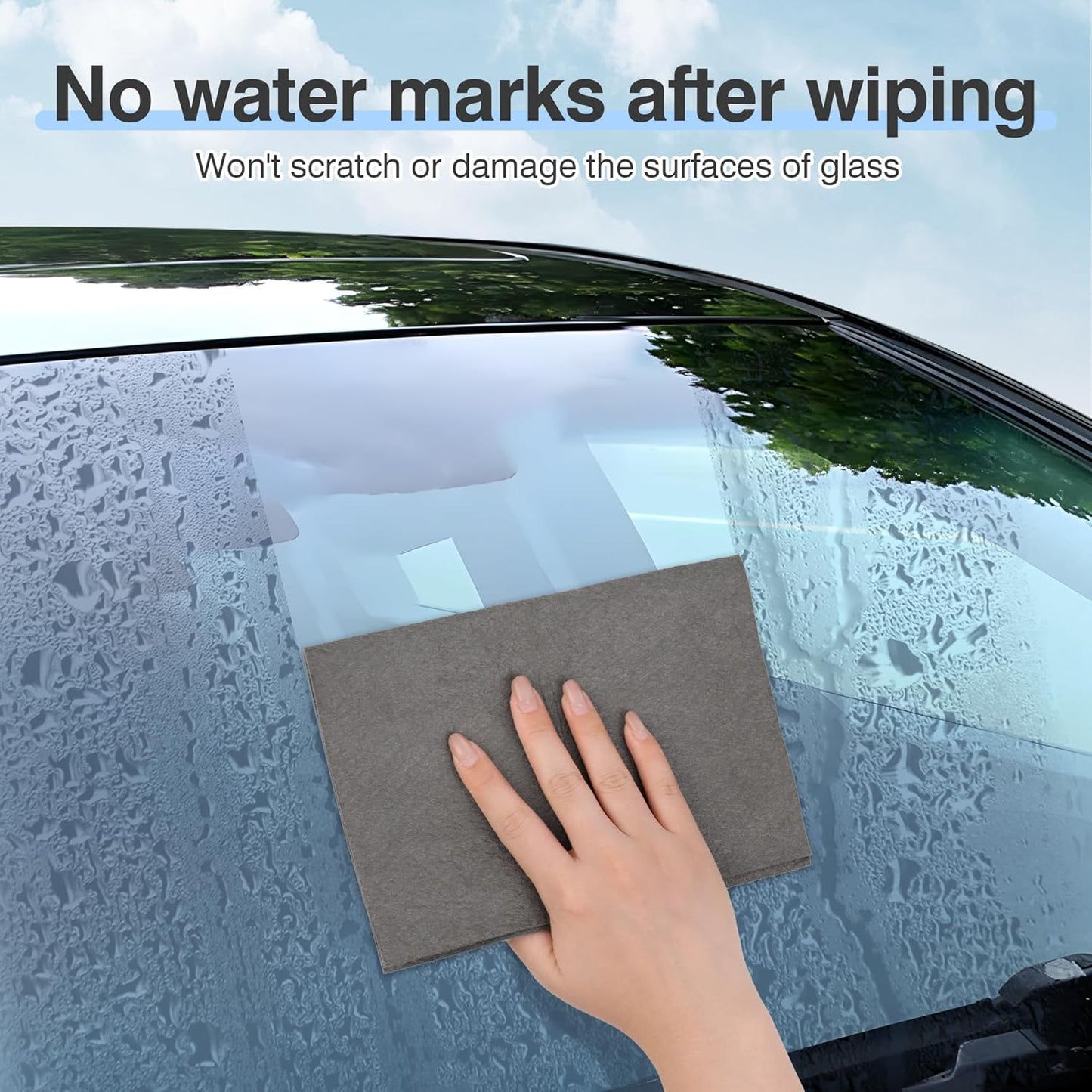 Thickened Magic Cleaning Cloth, Microfiber Streak Free Cloth, Reuseable Magic Fiber Towels Rags, Cleaning cloths with multipurpose use, miracle cloths for glass, kitchen and vehicle windows.