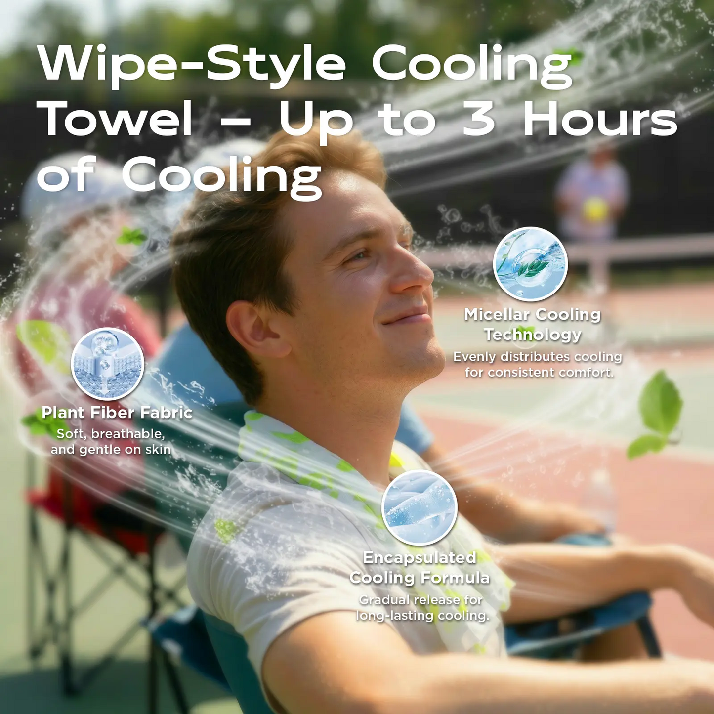 3-Second Reusable Cooling Towel