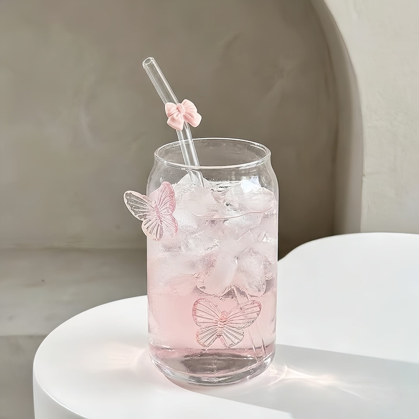 Sip in Style: The Butterfly Aesthetic Glass Can