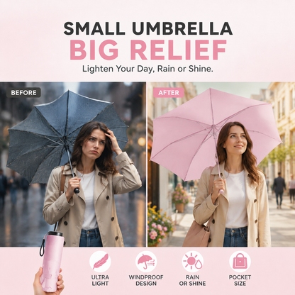 🏆 Last Day Special Price $24.99! 🔥Ultra-Lightweight Compact All-Weather Umbrella