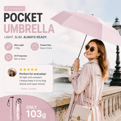 🏆 Last Day Special Price $24.99! 🔥Ultra-Lightweight Compact All-Weather Umbrella
