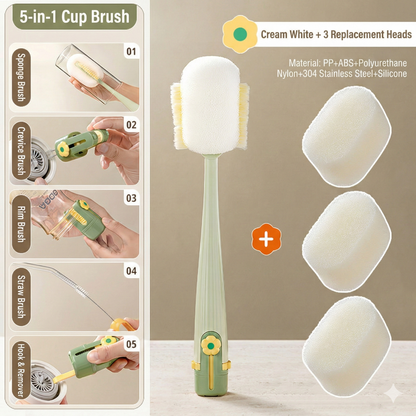 5-in-1 Bottle & Straw Cleaning Brush