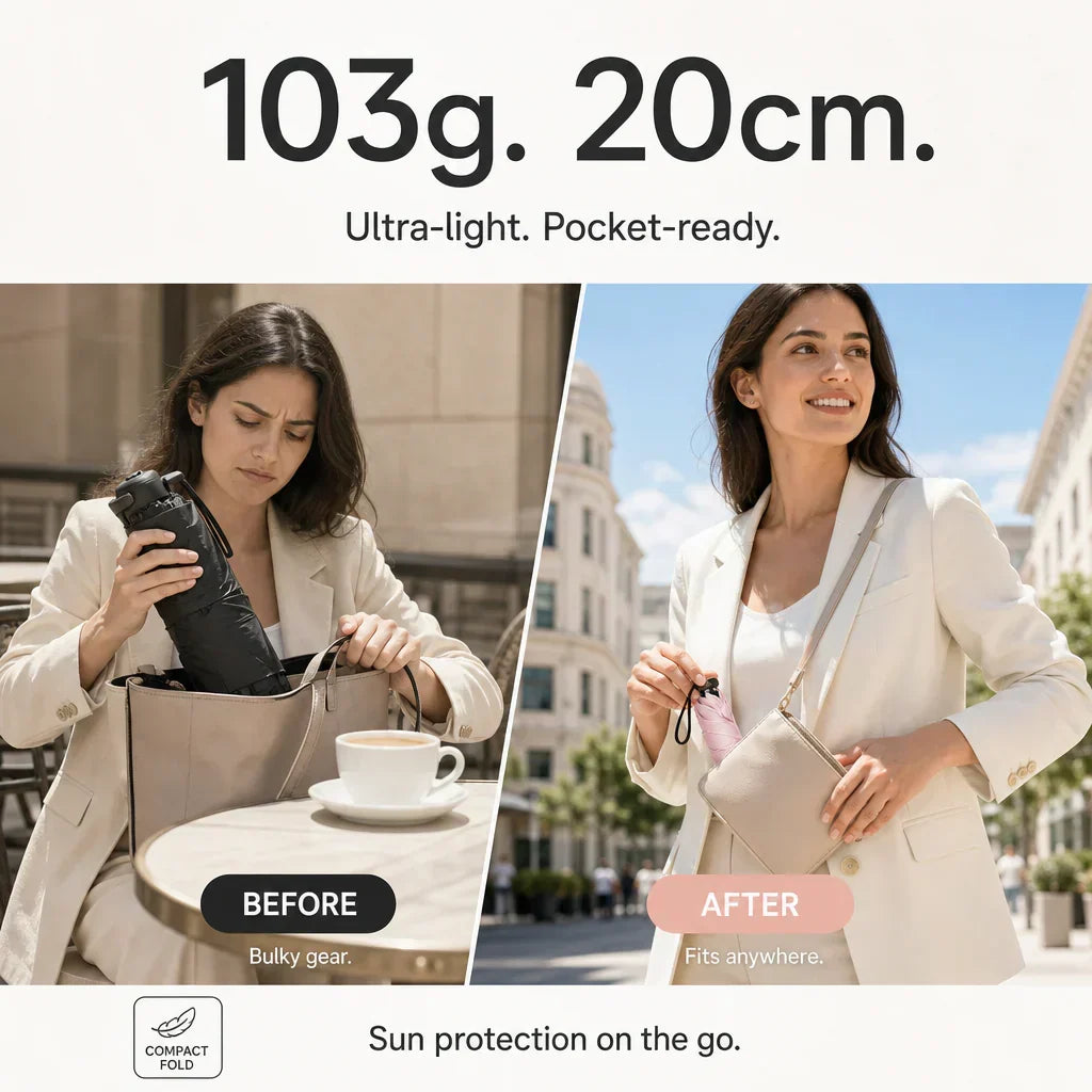 🏆 Last Day Special Price $24.99! 🔥Ultra-Lightweight Compact All-Weather Umbrella