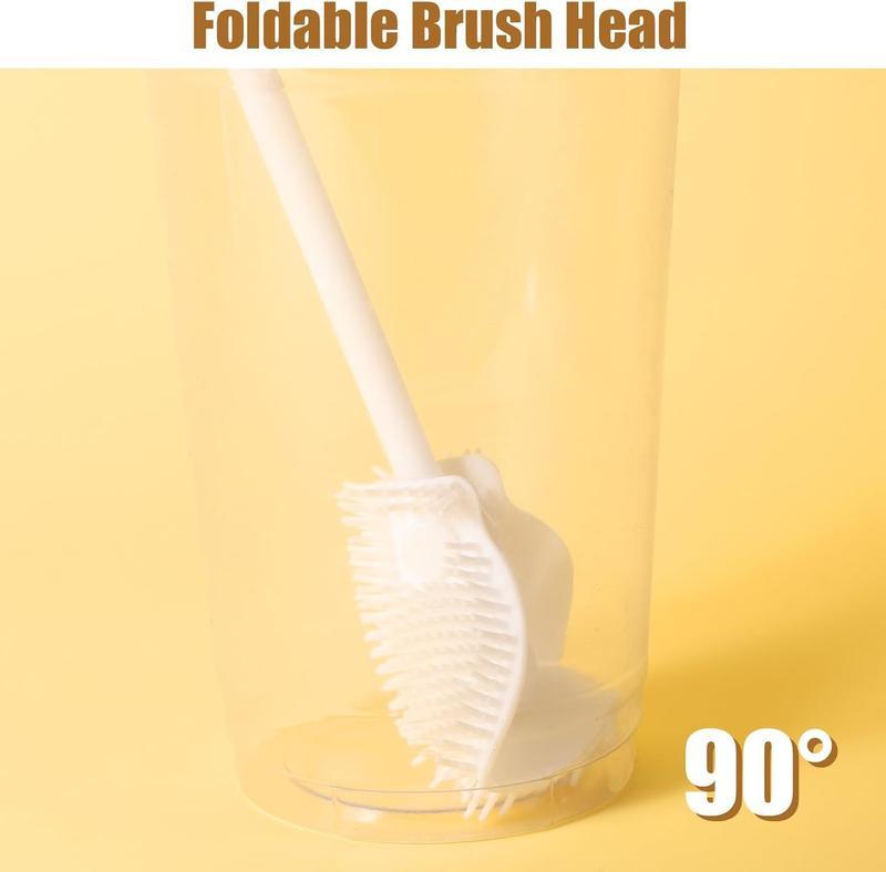 Buy one get one free 360° Silicone Bottle Cleaning Brush with Long Handle – Soft Bristle Cup Cleaner for Baby Bottles, Sports Bottles, Hydro Flasks, Lids, Teapots, Bowls & Narrow Containers Bottlewasher