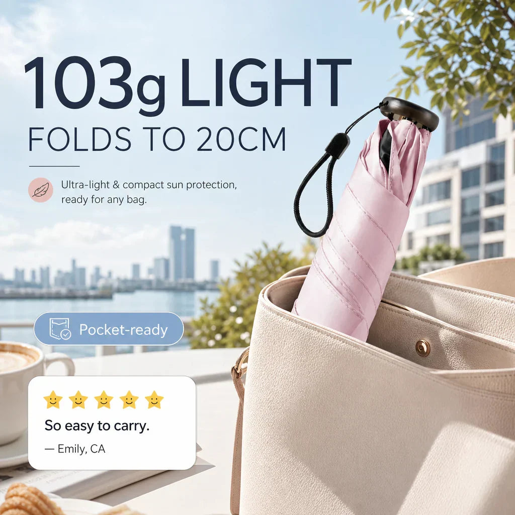 🏆 Last Day Special Price $24.99! 🔥Ultra-Lightweight Compact All-Weather Umbrella